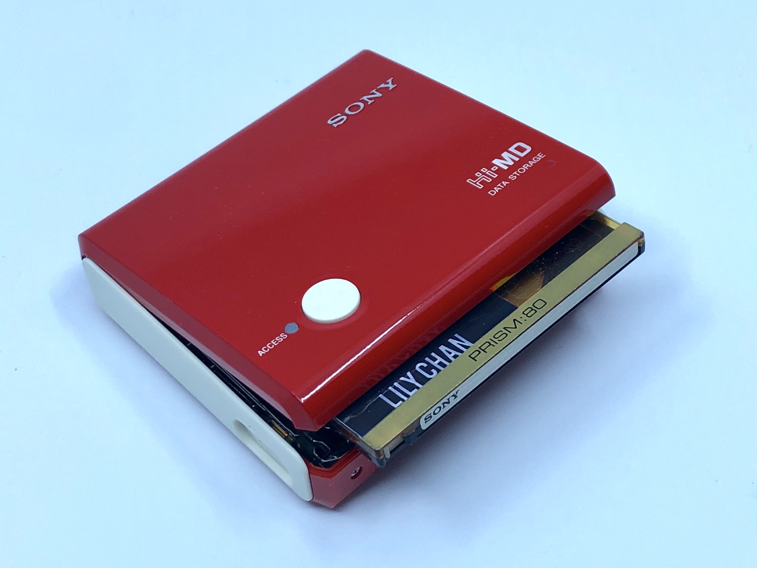 Sony Ds Hmd1 Hi Md Usb Data Storage Red | Just-MD
