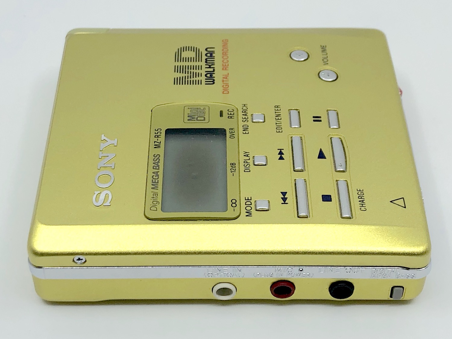 Sony Mz R55 Yellow Minidisc Recorder | Just-MD
