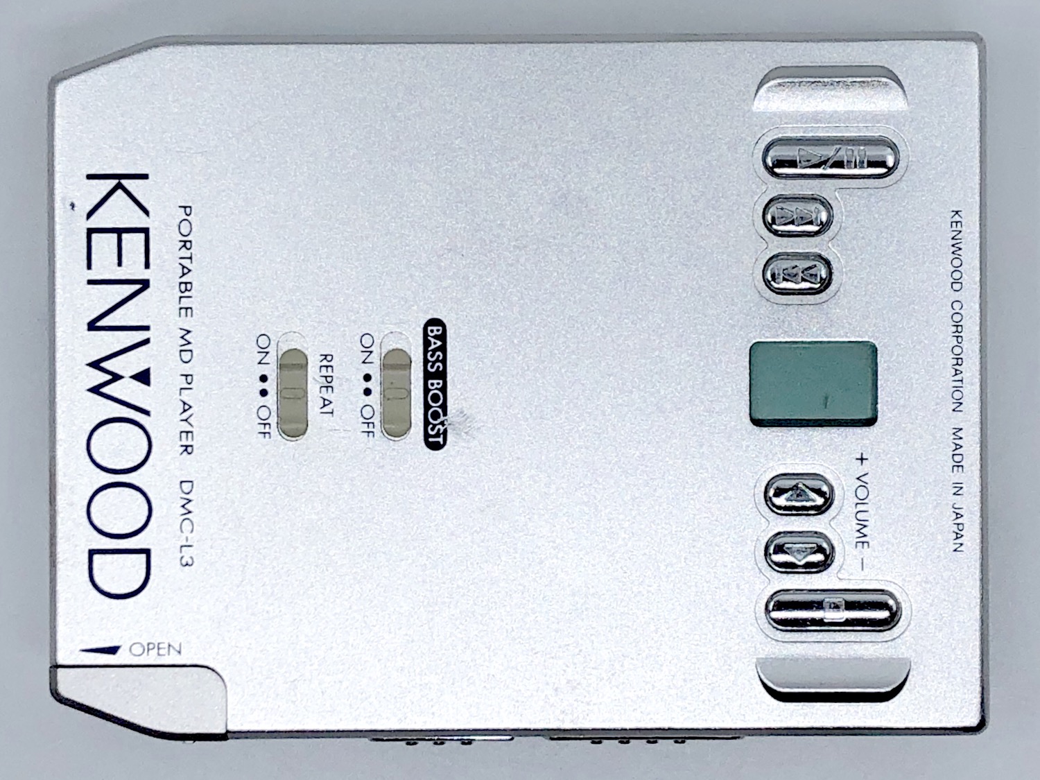 ぱ*ん様 KENWOOD DMC-L3 ポータブルMDプレーヤー シルバー Kenwood Dmc L3 Portable Minidisc Player | Just-MD