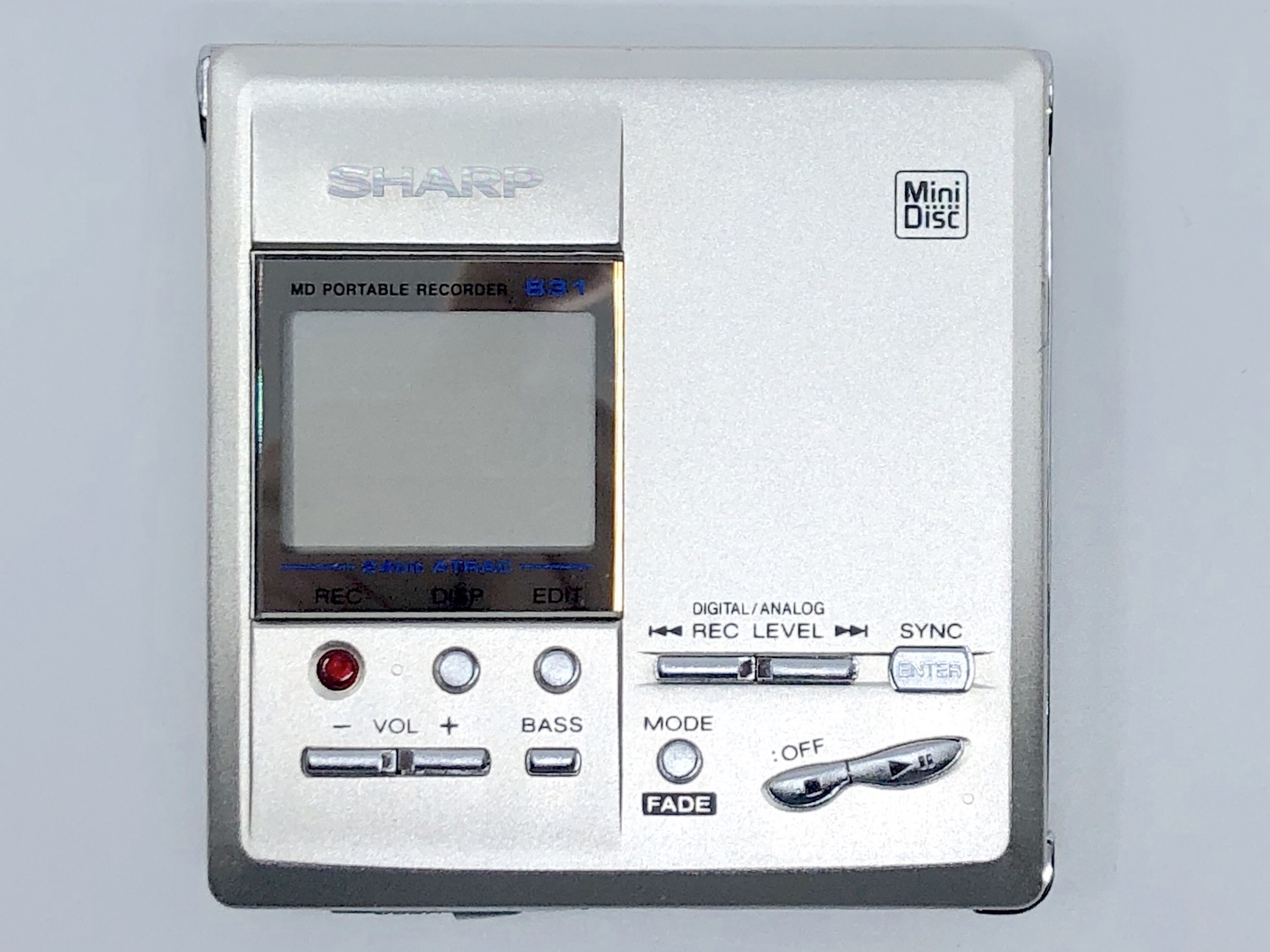 Sharp Md Mt831 S Minidisc Recorder | Just-MD