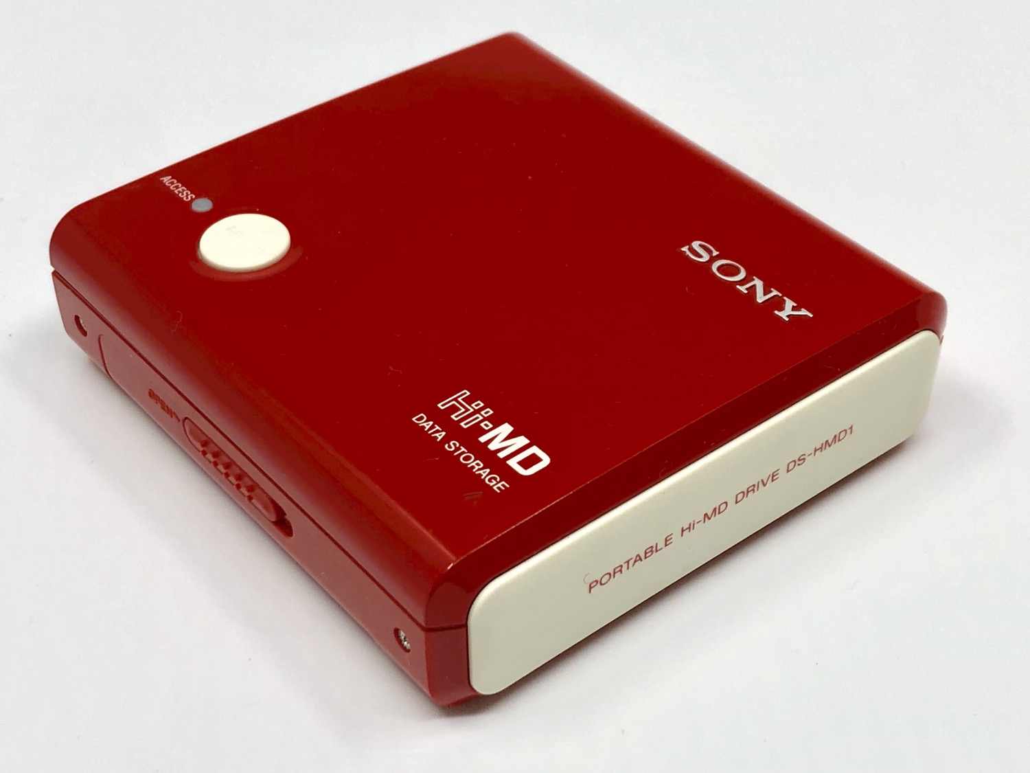 SONY ポータブル Hi-MD ドライブ DS-HMD1 Sony Ds Hmd1 Hi Md Usb Data Storage Red | Just-MD
