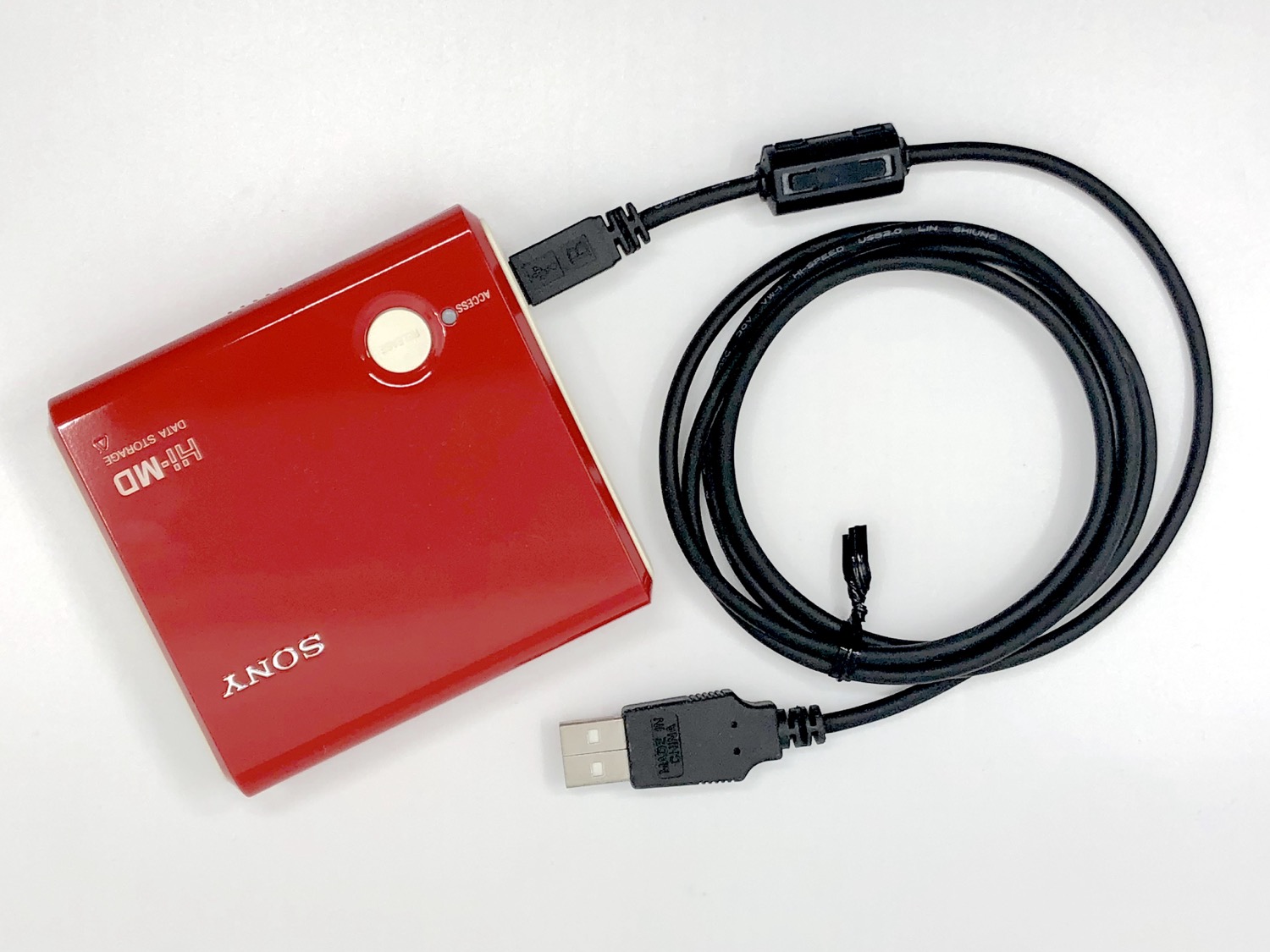 Sony Ds Hmd1 Hi Md Usb Data Storage Red | Just-MD